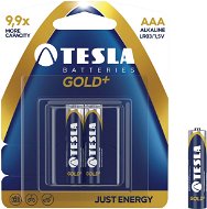 Tesla akkumulátor AAA Gold + 2db - Eldobható elem