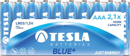 Tesla Batteries AAA Blue + 10pcs - Disposable Battery - Main image