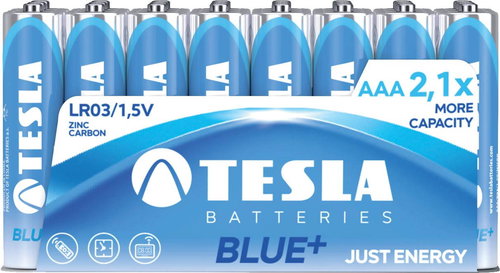 Tesla Batteries AAA Blue + 24pcs - Disposable Battery - Main image