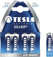 Tesla akkumulátor AA ezüst + 4db - Eldobható elem