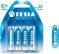 Tesla akkumulátorok AA Bue + 4db - Eldobható elem