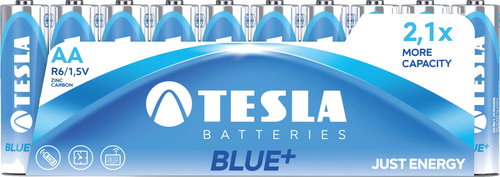Tesla akkumulátor AA kék + 10db - Eldobható elem - Fő fotó