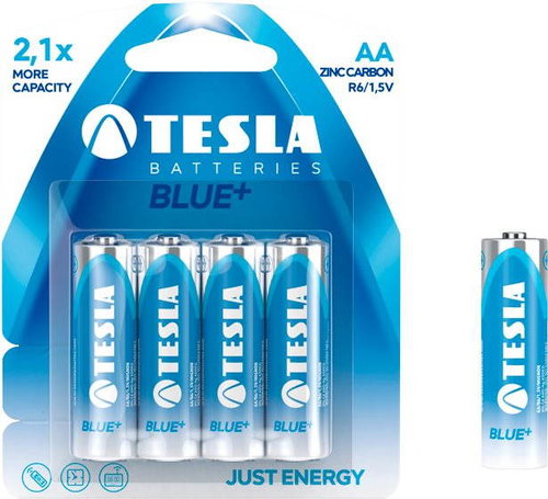 Tesla Batteries AA Blue+ 4ks - Einwegbatterie - Hauptbild
