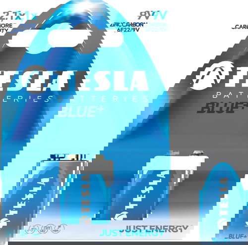 Tesla Batteries 9V Blue+ 1ks - Einwegbatterie - Hauptbild