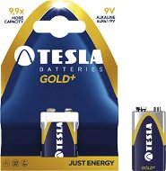Tesla elemek 9V arany + 1db - Eldobható elem