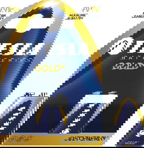 Tesla Batteries 9V Gold+ 1ks - Einwegbatterie - Hauptbild