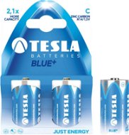 Batérie Tesla C Modrá + 2ks - Jednorazová batéria