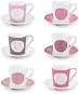 TESCOMA myCOFFEE Espresso Cup with Saucer, 6 pcs, Sugar - Set of Cups