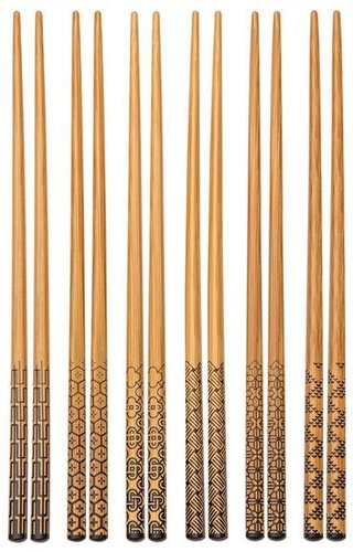 TESCOMA Chopsticks with pad NIKKO, 6 sets - Cutlery - Main image