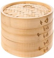 Parák TESCOMA Naparovací košík bambusový NIKKO ¤ 20 cm, dvojposchodový - Pařák