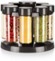Spice Container Set TESCOMA Spices in Swivel Stand SEASON 8 pcs, Anthracite - Sada kořenek