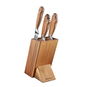 TESCOMA FEELWOOD Knife Block, with 5 Knives - Knife Set