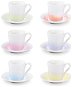 TESCOMA Espresso Cup with Saucer myCOFFEE, 6 pcs, Pastels - Set of Cups