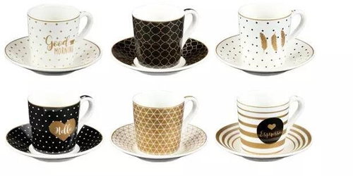 TESCOMA myCOFFEE, 6 Stück, Guten Morgen - Tassen-Set - Hauptbild