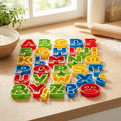 TESCOMA Alphabet cutters DELICIA KIDS, 34 pcs - Cookie Cutter - Main image