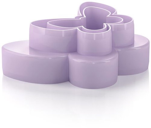 TESCOMA DELÍCIA Doppelseitige Ausstechform "Schmetterlinge" - 4 Größen - Ausstecher - Hauptbild