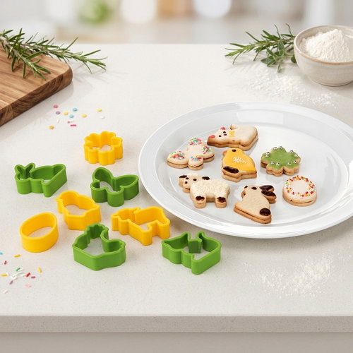 TESCOMA Osterkeksausstecher DELÍCIA 8 Stück 630903.00 - Ausstechform - Hauptbild