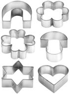 TESCOMA DELÍCIA, Cutters on a Ring, 6 pcs - Cookie Cutter Set