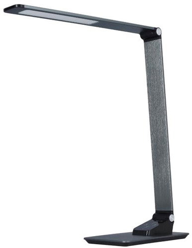 Tesla LED Tischleuchte Petra, CCT 3000-6000 K, 5 K 420 lm, W-Ladegerät, silber - Tischlampe - Hauptbild