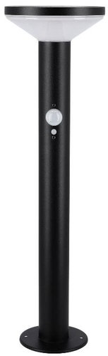 Tesla LED Solar Gartenleuchte TS502, 50 cm, bis zu 400 Lumen, 3000 K, PIR, IP44, rund - Gartenbeleuchtung - Hauptbild