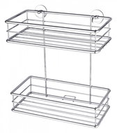 tesa Baath Folding basket, two tiers, medium - Bathroom Shelf