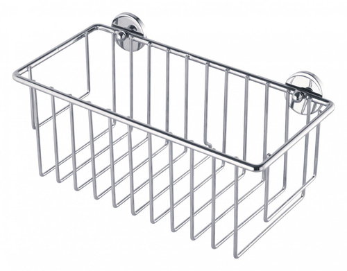 tesa Baath Folding basket, large, rectangular - Bathroom Shelf - Main image