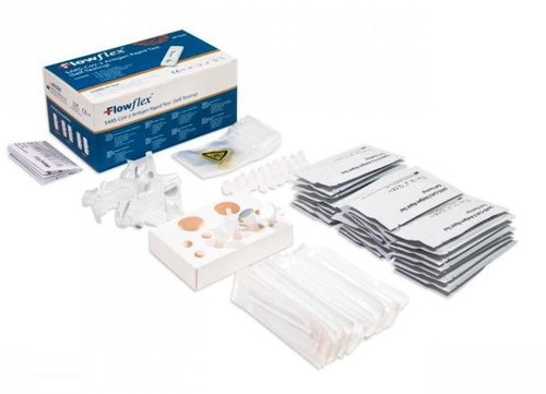 FlowFlex Antigen rapid test for COVID-19 from the front of the nose - 25pcs - Tester - Main image