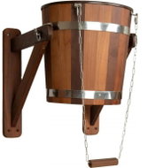 TESLI Polévací ochlazovací vědro do sauny 20 l, z termo lípy s plastovou vložkou - Sauna Bucket