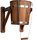 Sauna Drench Bucket 20L, Thermo-Linden with Plastic Insert