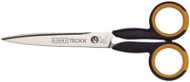 Nůžky na tech.tkaniny,rovné-pogum.rukojeť (černé/žluté); Kretzer Solingen FINNY 742015; mikrozoubky - Dressmaker’s Scissors
