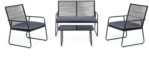 NOELA Set of garden furniture LESJA SOFA, including armchairs - Garden Furniture - Main image