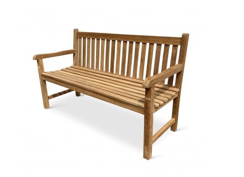 NOELA Garden bench ROMA, teak 150 cm - Garden Bench - Main image