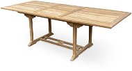 Zahradní stůl TEXIM Stůl zahradní, hranatý, rozkládací FAISAL, teak 180/240cm - Zahradní stůl