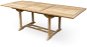 TEXIM Faisal hranatý teakový rozkladací stôl - Záhradný stôl