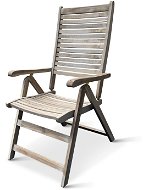 TEXIM COPENHAGEN állítható szék AKÁC PREMIUM - Kerti fotel