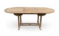 Kerti asztal TEXIM Kerti asztal, ovális ALFI, teak - Zahradní stůl