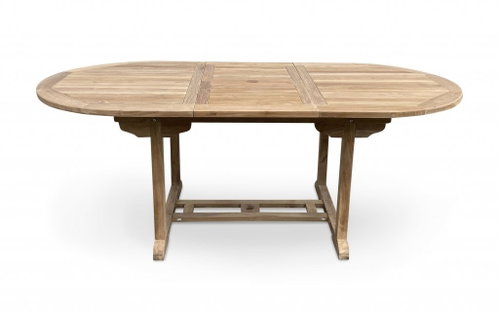 NOELA Garden table, oval ALFI, teak 200 cm - Garden Table - Main image