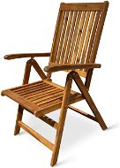 TEXIM Židle zahradní polohovací VIET akácie - Zahradní židle