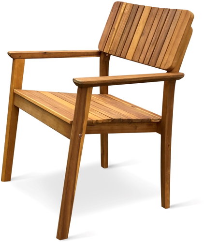 NOELA Garden chair LUCY, acacia - Garden Chair - Main image