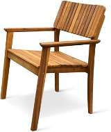 TEXIM Židle zahradní LUCY, akácie - Zahradní židle