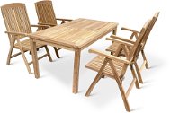 TEXIM Set záhradného nábytku GARDEN/AMERICA 1 stôl+ 4 stoličky - Záhradný nábytok