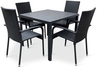 TEXIM Rattan garden furniture set VIKING M 1+4 - Garden Furniture