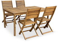 NOELA Garden furniture set ACACY COPENHAGEN/MANDY 1 table + 4 chairs - Garden Furniture