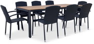 NOELA Set of garden furniture MILANO + ROMA 1+8 - Garden Furniture