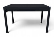 NOELA Bioclimatic automatic pergola PREMIUM, anthracite, 3 x 4 m, anthracite slats - Pergola