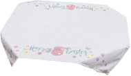 TEXTILOMANIA White Easter tablecloth HAPPY EASTER 90 × 90 cm - Tablecloth