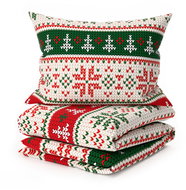Textilomanie Mikroplyšové povlečení Frosted Christmas multicoloured 200×220cm - Bed Linen