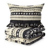 Textilomanie Microplush bedding Winter deer grey 140x220cm - Bed Linen