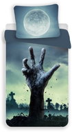 TEXTILOMANIA 3D microfiber bed linen Zombie, grey - Bed Linen
