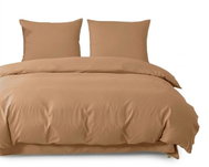TEXTILOMANIA Linen made of microfiber Lanta, brown - Bed Linen